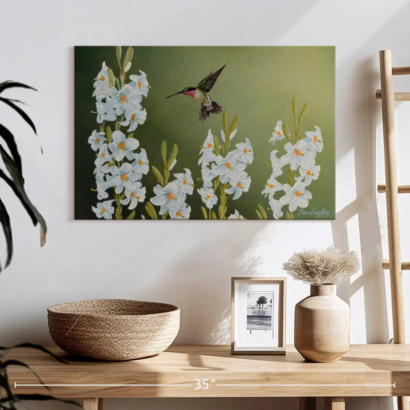 Brampt In the Garden, 16" H x 24" W
