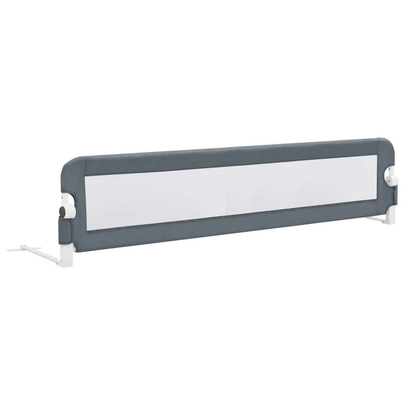Lykke Toddler Safety Side Rails, 42cm H x 40.5cm W x 180cm L, Grey