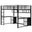 Lit mezzanine double avec tiroirs Altfried Kids-1404075260