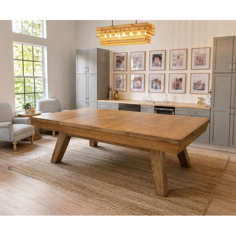 Doc & Holliday George Slate Pool Table In Glazed Maple