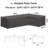 L-Shaped Sectional Lounge Set Cover-791264008