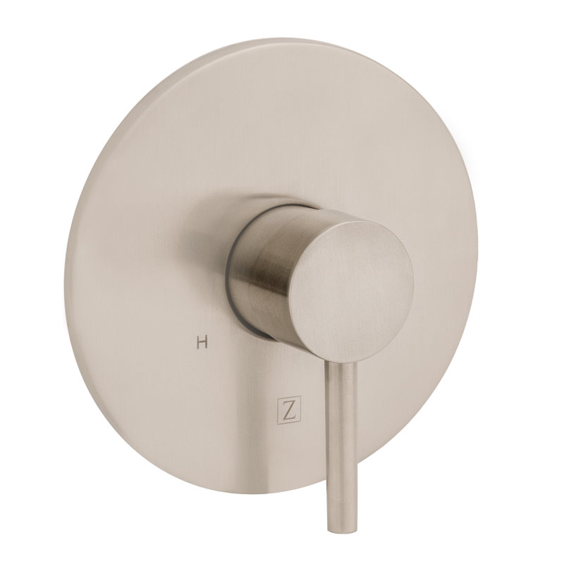 Complete Shower System with Rough-in Valve, Brushed Nickel