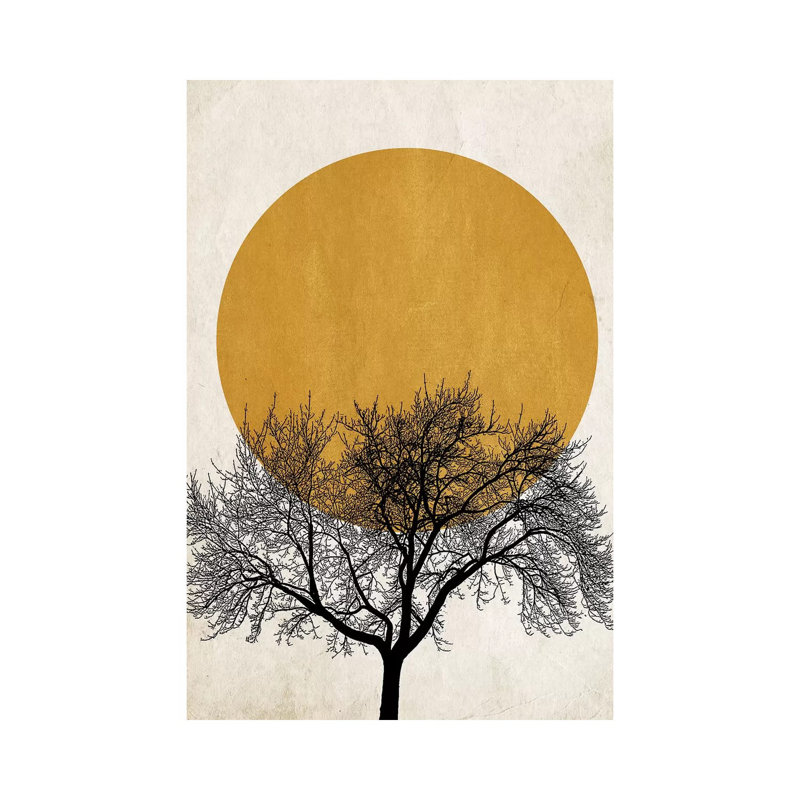 Winter Morning by Kubistika - Wrapped Canvas Print, 45.72 cm H x 30.48 cm W x 1.91 cm D