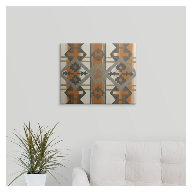 River Canyon " River Canyon IV " by Chariklia Zarris, 16" H x 20" W x 1.5" D, Canvas