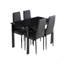 Ensemble de table de salle à manger 5 pièces, table et chaise