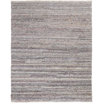 Alline Handwoven Gray/Red/Yellow Indoor/Outdoor Area Rug