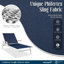 Ensemble de chaises longues en aluminium Chandrine