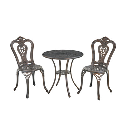 Miller 2 - Person Patio Dining Set with Round Table