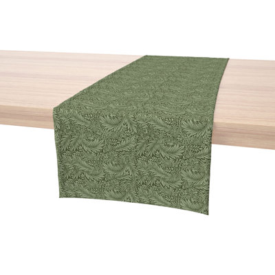 East Urban Home 100% Cotton Table Runner Botanical Floral Print Multicolor