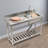 47.2 " L Flush Single Bowl Stainless Steel Kitchen Sink