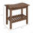 Waterproof Shower Stool With Handle, Storage Shelf Bench, Non-Slip Pads Bench For Indoor Outdoor-701095874