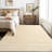 Machine Washable Area Rug with Non Slip TPR Backing, Minimalist Plain Carpet for Living Room Modern Solid Color Dining Room Throw Carpet-699859208