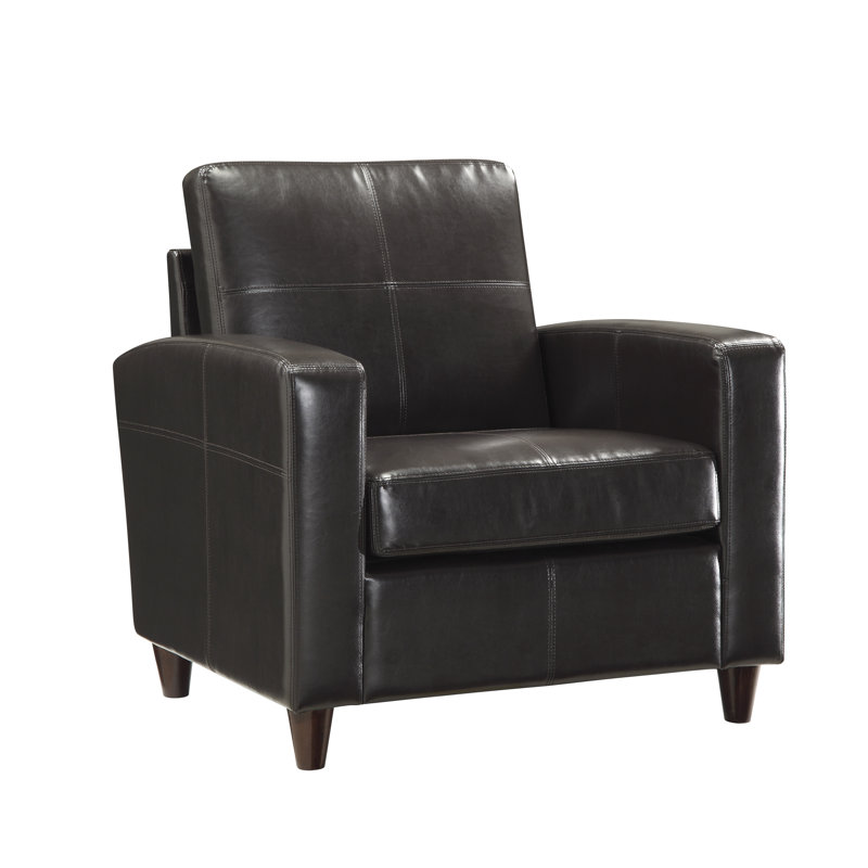 Chaise de réception l 33 po Caswell, Espresso