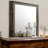 Elettra Rustic Walnut Finish Mirror