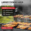 Winado 156cm W Barrel Charcoal Grill