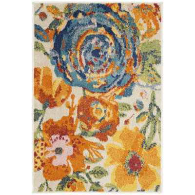 DH-ALR07 Floral Indoor Rug