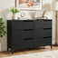 Commode double 6 tiroirs l 46,5 po Norcross-116466055