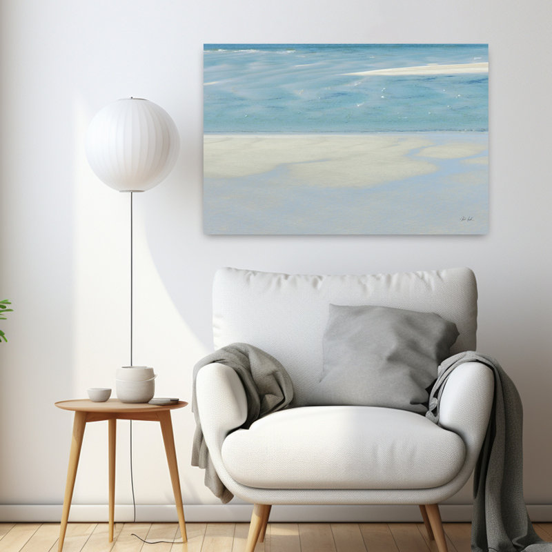 Serenity II, art côtier abstrait, H 24 po x l 36 po