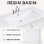 Meuble-lavabo autoportant de 91 cm (36 po) avec lavabo et 4 tiroirs à fermeture en douceur-1414322690