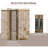 4 Panel Room Divider