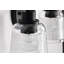Amissa - coiffeuse - finition noir mat - verre nervuré transparent-1497113404-1497113377