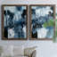Composition in Blue I - Reproduction d'art sur toile encadrée-27544442-27544443
