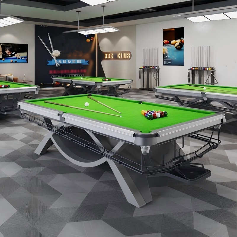 Custom standard Solid Wood 9'Pool Table