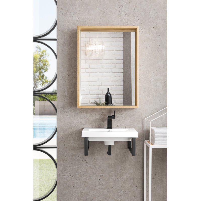 Boston 20'' W Single Vanity, Matte Black