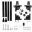 Base mobile robuste support universel capacité 1500 lb pour machines-outils