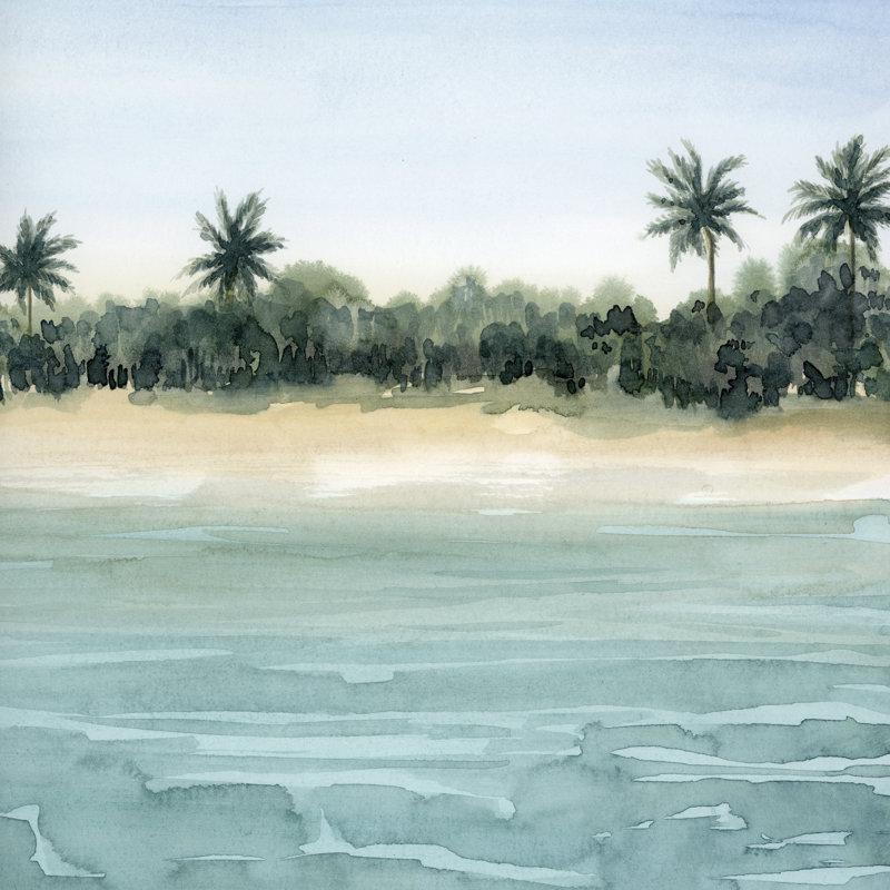 Paradis II by Grace Popp - Wrapped Canvas Painting, 30cm H x 30cm W x 3.8cm D