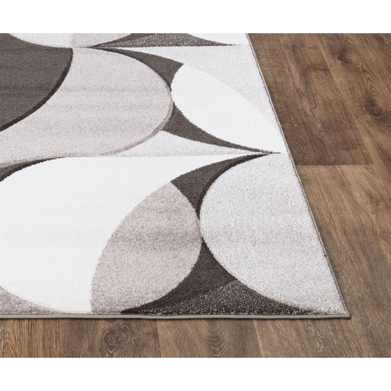 Astrit Abstract Area Rug, Rectangle 120 x 170cm