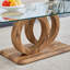 Table basse moderne avec plateau en verre et table centrale-1691983623