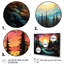 «Landscape Aurora Borealis Natures X», reproduction sur toile-356574499-356574498