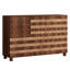 Buffet Buffet avec rangement: armoire de rangement de cuisine sculptée à la main avec 2 tiroirs et 3 portes, console de bar avec tablettes réglables