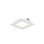 4'' White LED Open Recessed Trim