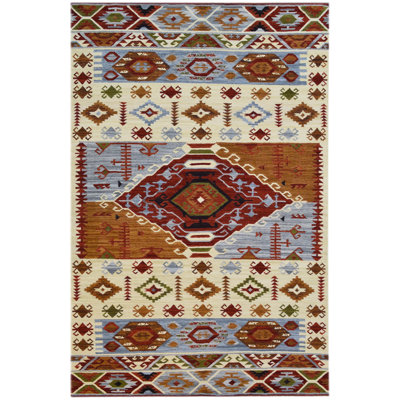 Southwestern Wool Hand Woven Area Rug