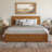Portland Solid Wood Platform Bed with Panel Footboard and Trundle-709108802-714606095