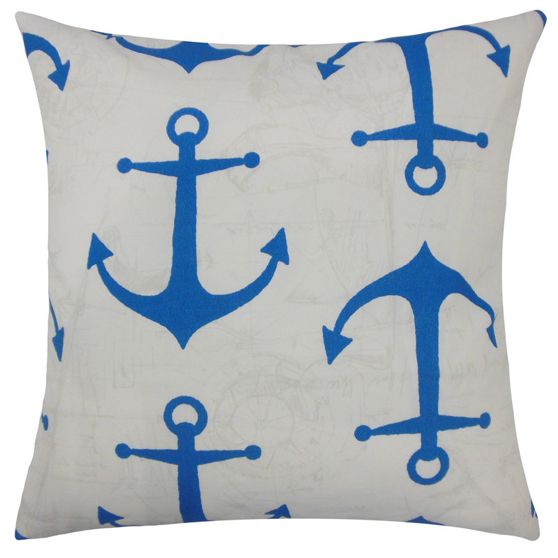 Housse et insert de coussin carré graphique Ilys, H 18 po x l 18 po x P 5 po, Caverne