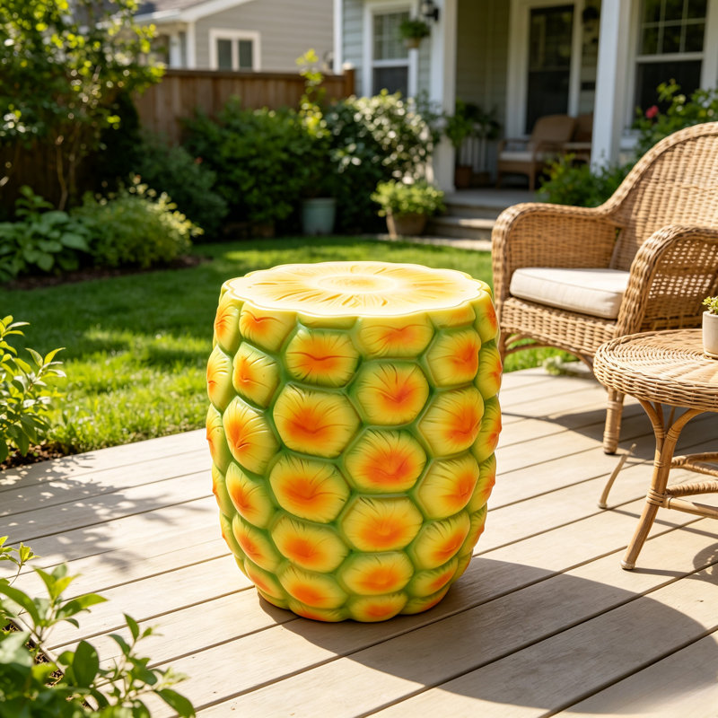 Tabouret en forme d'ananas, Tabouret en forme d'ananas