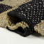 Nigel Modern Farmhouse Woven Jute Checkerboard Natural/Black Rug-2078597714