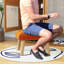 40cm Wide Solid Colour Footstool Ottoman-794119413