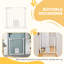 Pressure Mounted Pet Gate With Door