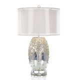 Gleaming Glass Table Lamp