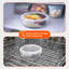 4pc BPA Free Glass Storage Container Set with Snap Lock Lids- Round