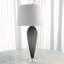 Teardrop Glass Lamp-Grey
