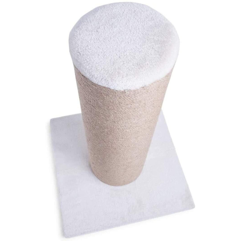 Arlesey Scratching Post, 33.1cm H x 15.8cm W x 15.8cm D, Brown