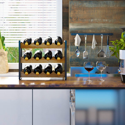 12 Bottle Wine Bottle Rack