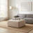 Hartwell 33.86'' Wide Square Upholstered Ottoman-2002932839