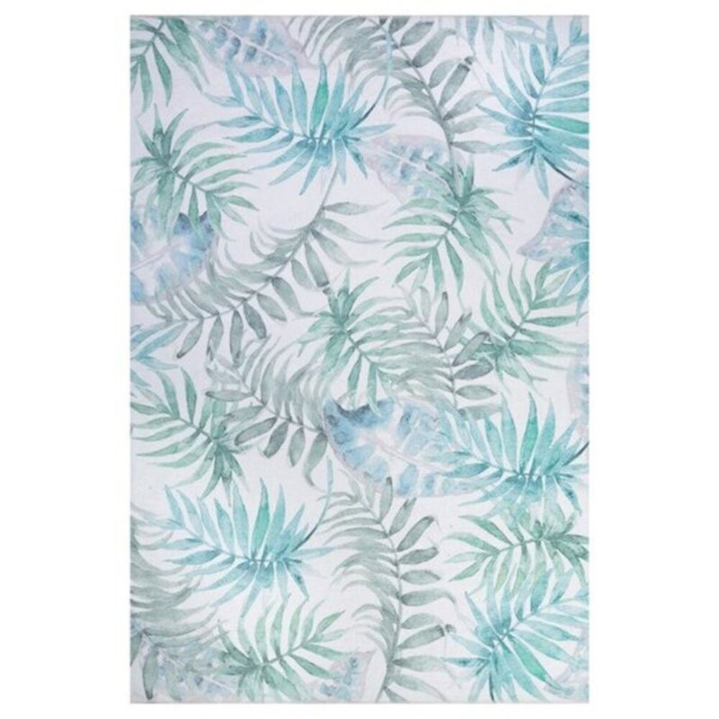 Luxurious Machine Washable Area Rug, 4.9 x 7.5 Feet, 100% Polyester, 1850 g/m², Pile Height: 0.2 inches | Eco-Friendly Recycled Poly Cotton Backing | Perfect for Living Room & Bedroom, Soft and Durable Design