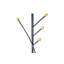 Plastic Freestanding Coat Rack